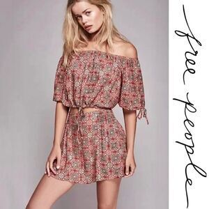 Free People Elective Love Skater Skirt